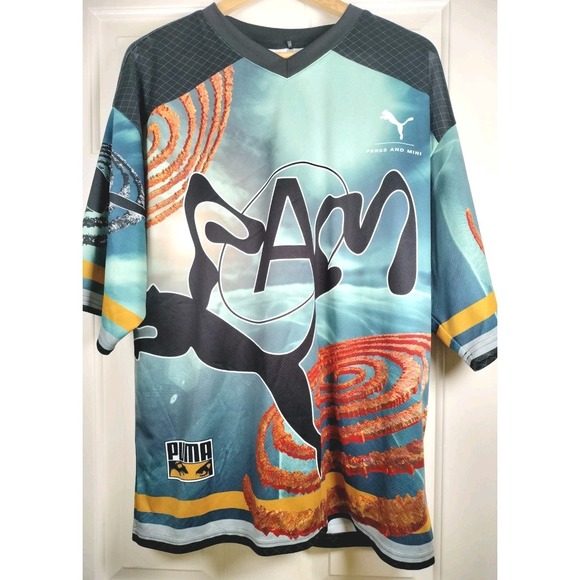Puma Other - Puma x P.A.M. All Over Print Oversized Graphic Tee Jersey Men's Medium 620232-01